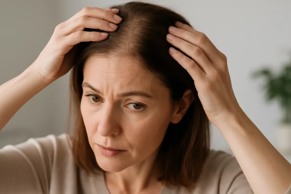 דלילות בקדמת הראש אצל נשים - מה באמת עובד