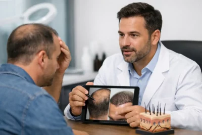 תהליך ייעוץ השתלת שיער פרונטלי - למה לצפות