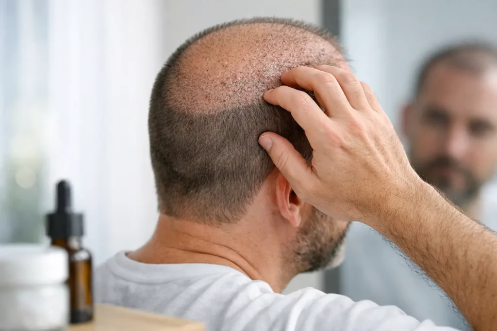 איך מטפלים בגירוד אחרי השתלת שיער
