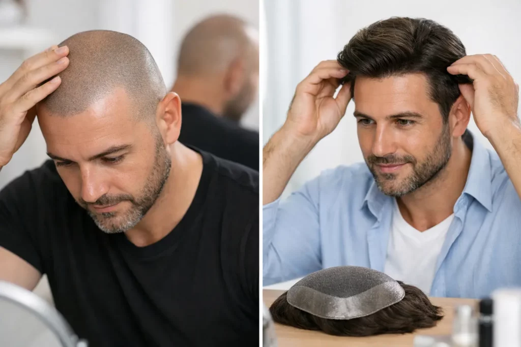 הדמיית שיער לעומת יחידות שיער - מה מתאים לך?